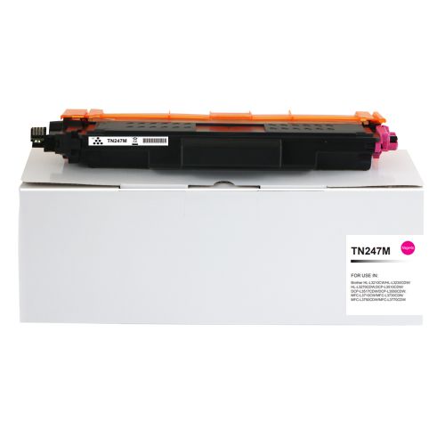 Value Compatible Brother TN247m High Yield Magenta Toner Chipped