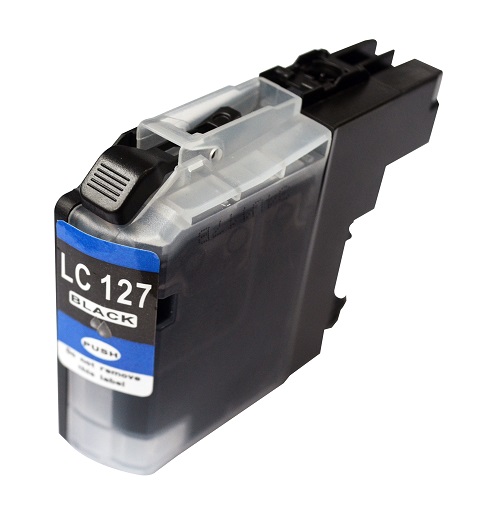 Value Compatible Brother LC127BK Black High Capacity Ink Cartridge [LC127XLBK ]