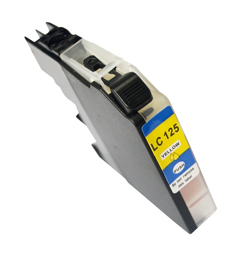 Value Compatible Brother LC125Y Yellow High Capacity Ink Cartridge [LC125XLY ]
