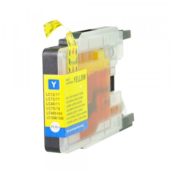 Value Compatible Brother LC1280Y High Yield Yellow Ink Cartridge [LC1220/1240Y]