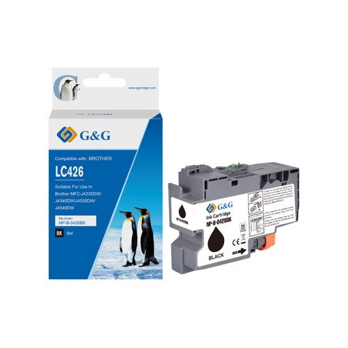 Value Compatible Brother LC426BK Black Ink Cartridge 55ml