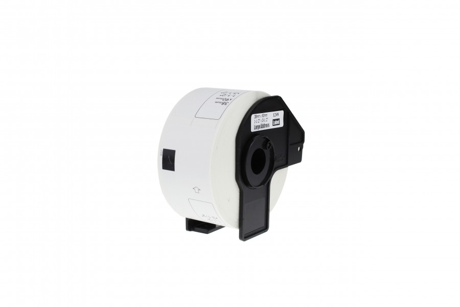 Value Compatible Brother DK-11208 Large White Paper Address Labels Roll of 400