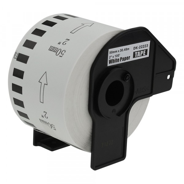 Value Compatible Brother DK-22223 Continuous Length White Tape (Paper) Roll