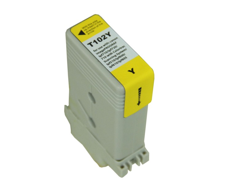 Value Compatible Canon PFI-102Y Yellow Ink Cartridge