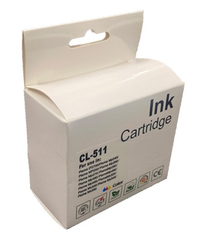 Value Remanufactured Canon MP240 Colour Ink CL-511 [R-CL-511]