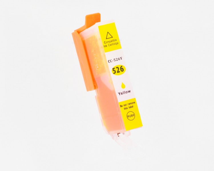 Value Compatible Canon IP4850 Yellow CLI-526Y Ink Cartridge [CC-526Y]