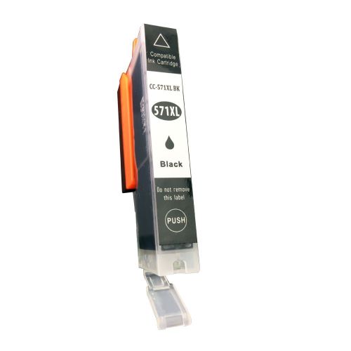 Value Compatible Canon CLI-571XLBK High Yield Black Ink Cartridge alternative image 1