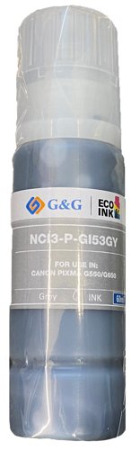 Value Compatible Canon GI-53GY Grey Ink Bottle 4708C001