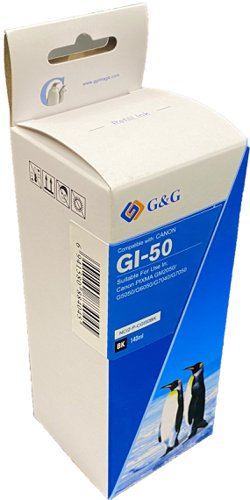 Value Compatible Canon GI-50PGBK Black Ink Bottle