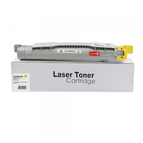 Value Remanufactured Epson C4200 Yellow Toner SO50242