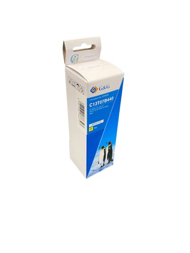 Value Compatible Epson 114 EcoTank Bottle C13T07B440 Yellow 70ml Ink 6200 Pages