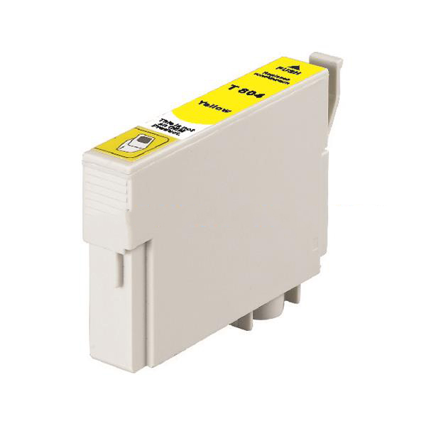 Value Compatible Epson R265 Yellow Ink Cartridge T08044010 [E0804]