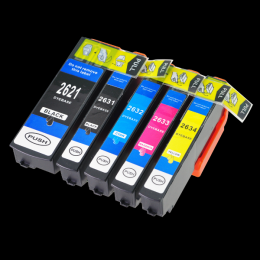 Value Compatible Epson 26XL T2636 High Cap Multipack of 5 Inks [E2621/T2631/2/3/4] alternative image 1