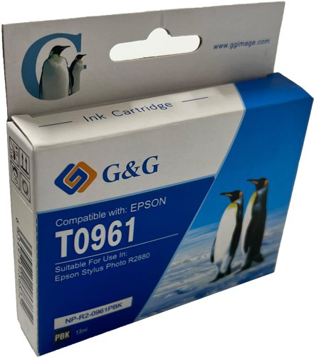 Value Compatible Epson T0961 Photo Black Ink Cartridge C13T09614010