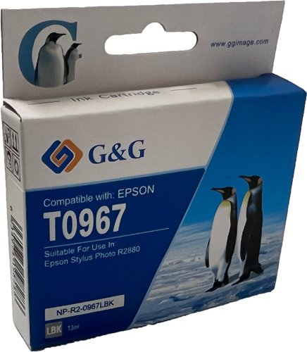 Value Compatible Epson T0967 Light Black Ink Cartridge C13T09674010
