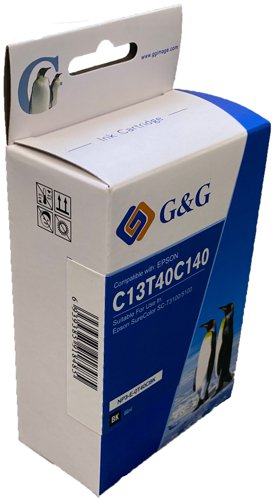 Value Compatible Epson T40C1 Black Wide Format Ink Cartridge C13T40C140