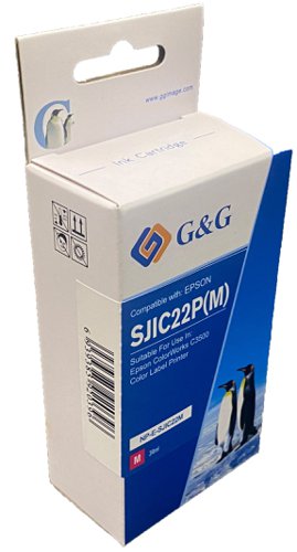 Value Compatible Epson C33S020582 Magenta Ink Cartridge SJIC22m