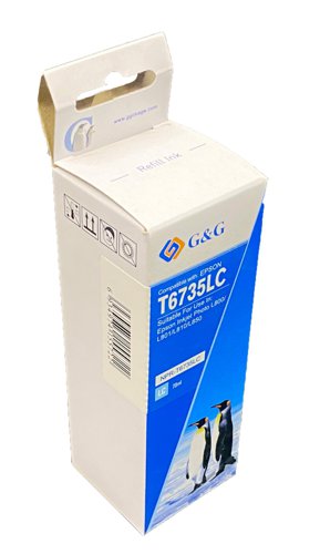 Value Compatible Epson C13T67354A Light Cyan Ink Bottle