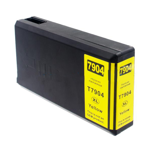 Value Compatible Epson T7904 High Capacity Yellow Ink Cartridge 79XL T79044010