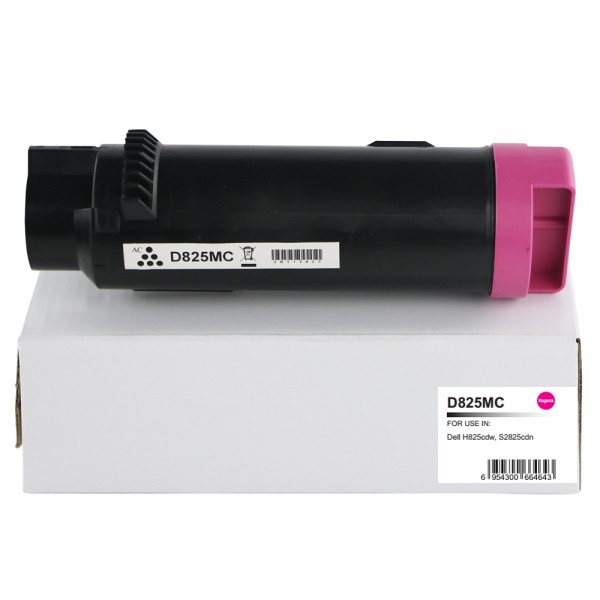 Value Compatible Dell H825 Extra High Capacity Magenta Toner