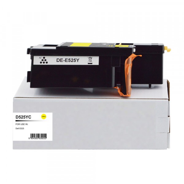 Value Compatible Dell E525W Yellow Toner 593-BBLV also for 593-BBJW
