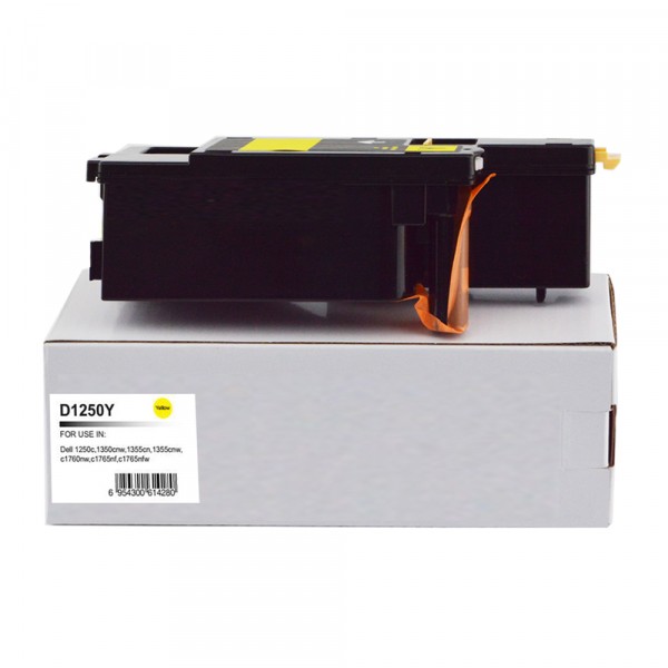 Value Compatible Dell 1250 Yellow Toner