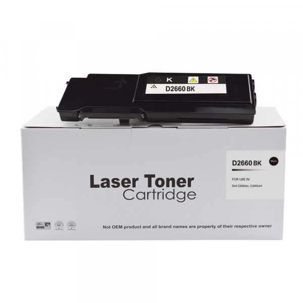 Value Compatible Dell C2660 Black Extra High Capacity Toner