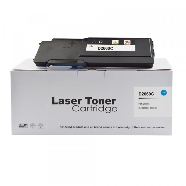 Value Compatible Dell C2660 Cyan High Capacity Toner