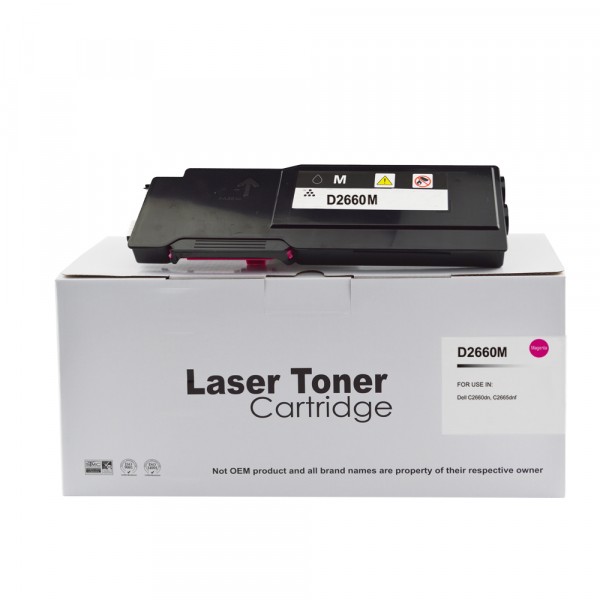 Value Compatible Dell C2660 Magenta High Capacity Toner