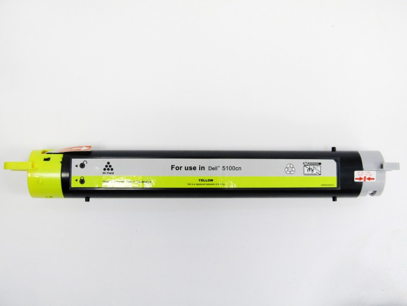 Value Remanufactured Dell 5100 CN Yellow High Yield Toner