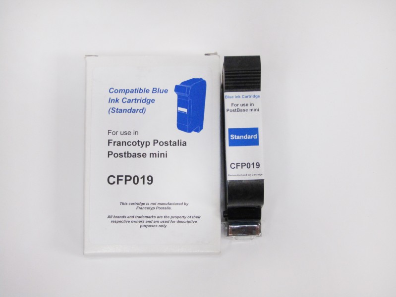 Value Compatible Francotyp Postalia Postbase Ink Blue Mini Cartridge Max 58.0053.3046.00