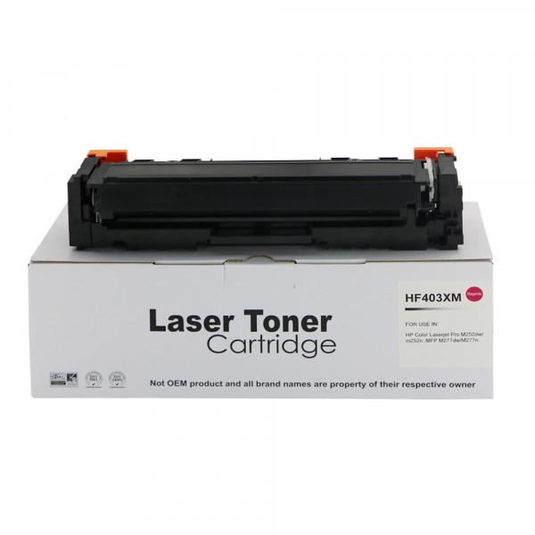 Value Compatible HP CF403X Magenta High Yield Toner also for HP 201X