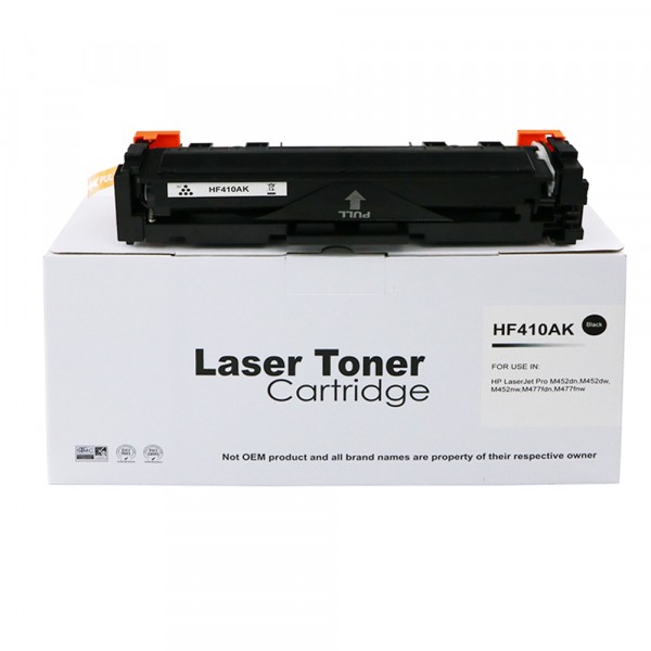 Value Compatible HP CF410A Black Standard Yield Toner also for HP 410A