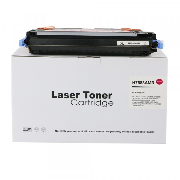 Value Remanufactured HP Laserjet 3800 Magenta Toner Q7583A Cartridge