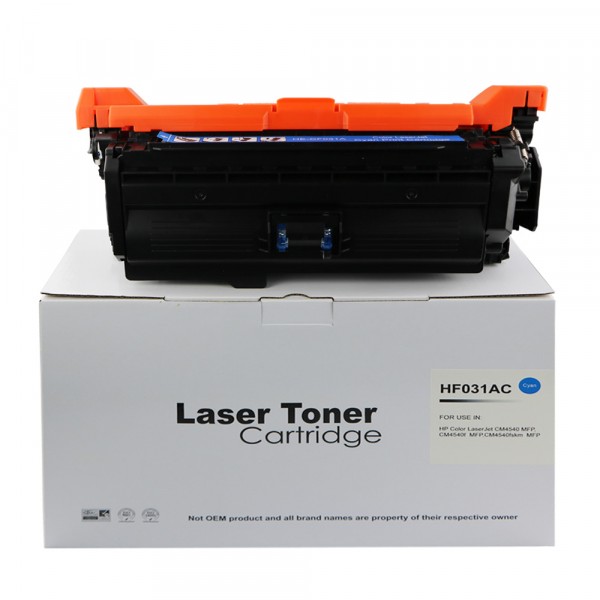 Value Compatible HP CM4540 Cyan Toner Cartridge CF031A