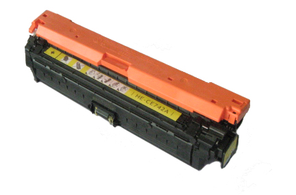 Value Remanufactured HP Laserjet CP5220 Yellow CE742A Toner
