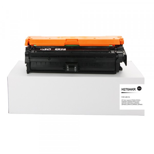 Value Remanufactured HP Laserjet CP5525 Black Toner CE270A