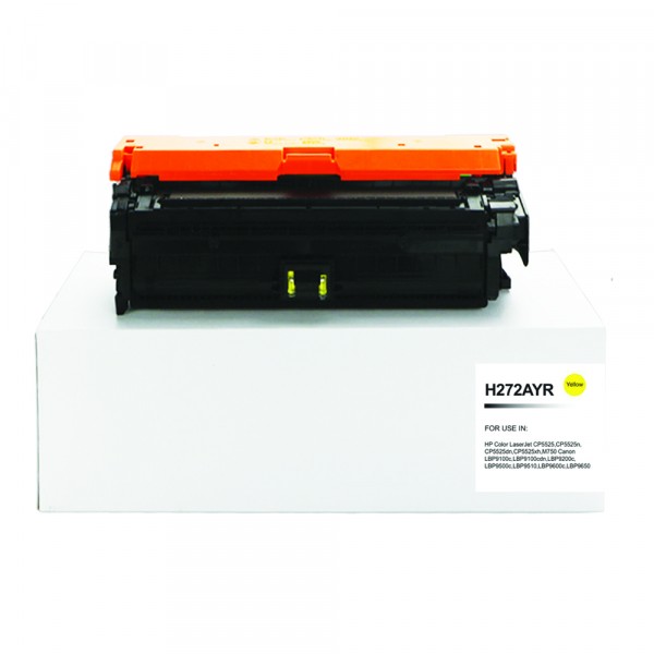 Value Remanufactured HP Laserjet CP5525 Yellow Toner CE272A