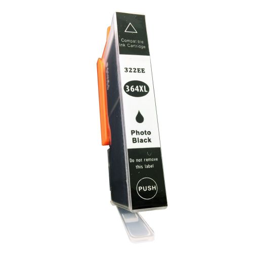 Value Compatible HP Photosmart D5460 High Yield Black Photo Ink Cartridge CB322 No 364XLPBK [364XL PBK(CB322EE)]