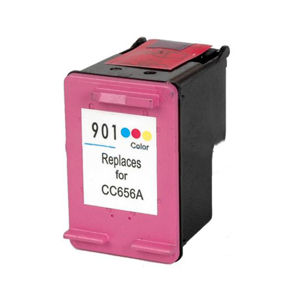 Value Remanufactured HP CC656EE Colour Ink Cartridge No 901XL