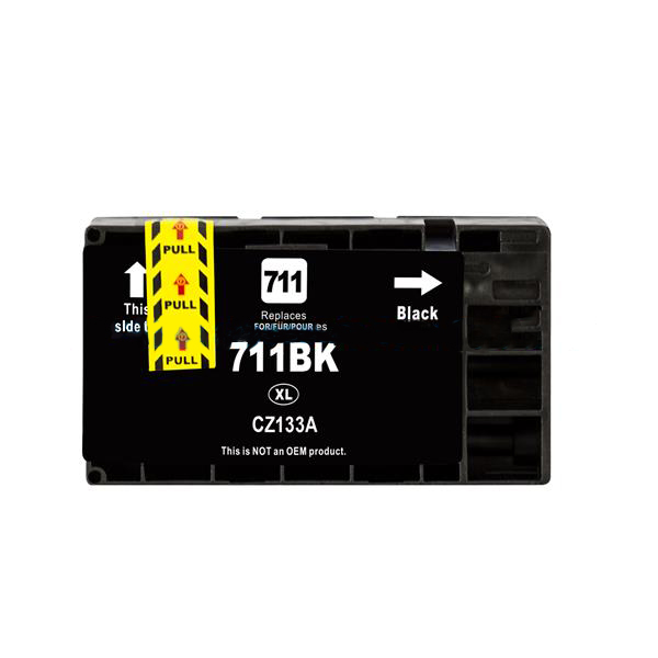Value Compatible HP CZ133A High Capacity Black Ink Cartridge No HP 711