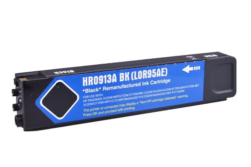 Value Remanufactured HP PageWide Pro 352 Black Ink Cartridge L0R95AE HP 913A