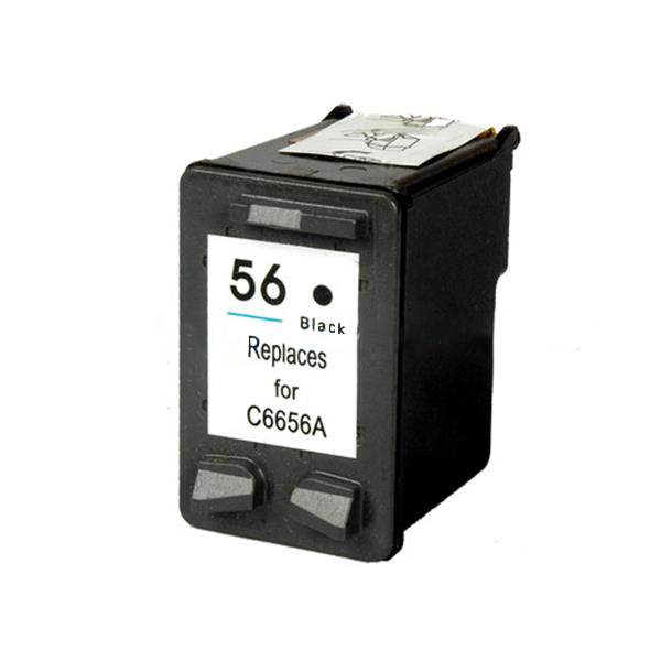 Value Remanufactured HPC6656A Black Ink Cartridge No 56