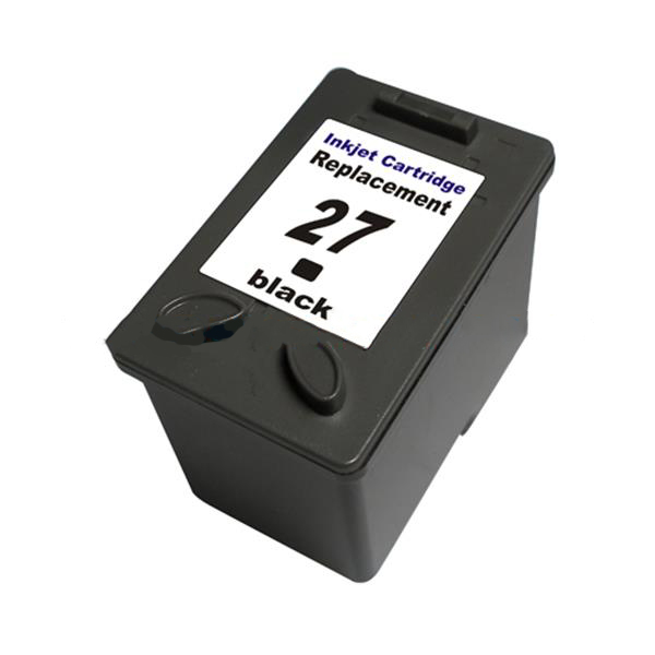 Value Remanufactured HP C8727AE Black Inkjet Cartridge No 27 [R-HP27(C8727)]