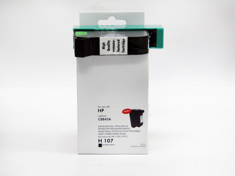 Value Remanufactured HP C8842A Versatile Franking Ink (Black)
