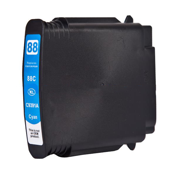 Value Remanufactured HP Deskjet K550 Cyan Ink Cartridge C9391AE No 88XL [88XL C(C9391)]