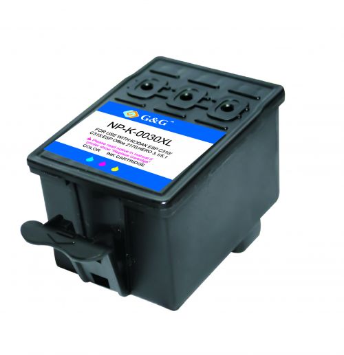 Value Compatible Kodak No 30. Colour Ink Cartridge 3952371 also for 8898033 [30XL C]