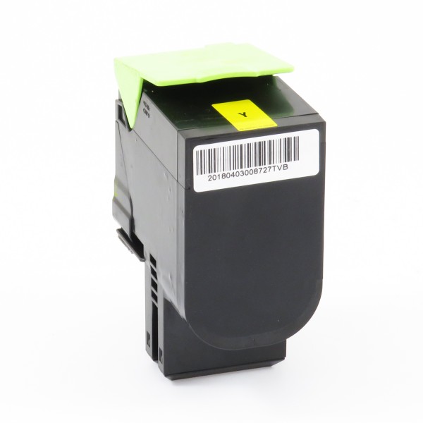 Value Remanufactured Lexmark CS317 Yellow Toner 71B0040 71B20Y0