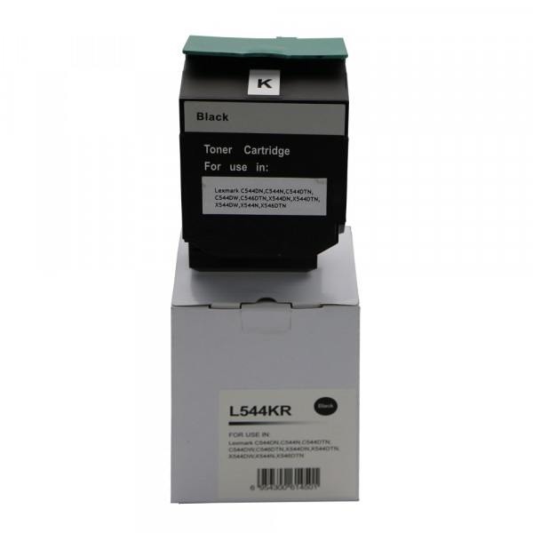 Value Remanufactured Lexmark C544 High Yield Black Toner C544XIKG C544x2KG