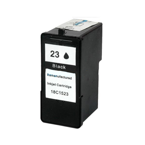 Value Remanufactured Lexmark 18C1523 Black Ink No 23